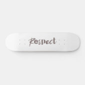 Moderne, creatieve, coole, trendy design van respe persoonlijk skateboard (Horizontaal)