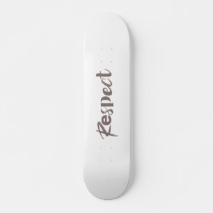 Moderne, creatieve, coole, trendy design van respe persoonlijk skateboard