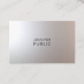 Moderne, creatieve, minimale professionele glam visitekaartje (Voorkant)