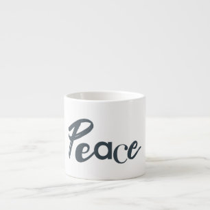 Moderne, creatieve, stedelijke, eenvoudige vormgev espresso kop