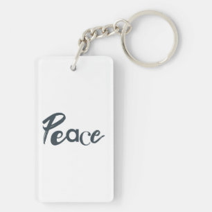 Moderne, creatieve, stedelijke, eenvoudige vormgev sleutelhanger