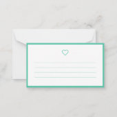 Moderne Creative en Fun Nieuwe Aankondiging van he (Achterkant)