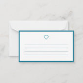 Moderne Creative en Fun Nieuwe Aankondiging van he (Achterkant)