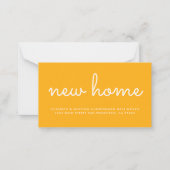 Moderne Creative en Fun Nieuwe Aankondiging van he (Voorkant)