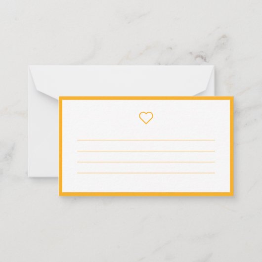 Moderne Creative en Fun Nieuwe Aankondiging van he (Achterkant)