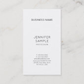 Moderne Creative Gold Design Professional-laptop Visitekaartje (Achterkant)