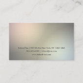 Moderne Creative Professional-Visitekaartjes Visitekaartje (Achterkant)