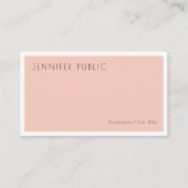 Moderne Creative Simple Design-Sjabloon Visitekaartje (Voorkant)