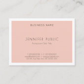 Moderne Creative Simple Design Trendy-Sjabloon Visitekaartje (Voorkant)