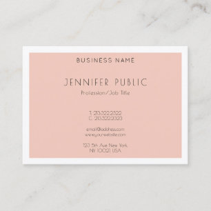 Moderne Creative Simple Design Trendy-Sjabloon Visitekaartje