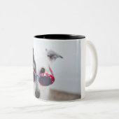 Moderne Creëer Uw Eigen Aangepaste Foto Tweekleurige Koffiemok (Voorkant rechts)