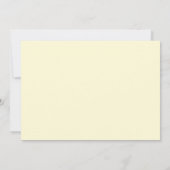 Moderne crème en eucalyptus sla de datum op save the date (Achterkant)