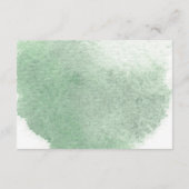 Moderne Creme Roos Trouwkamer Details Kaart (Achterkant)