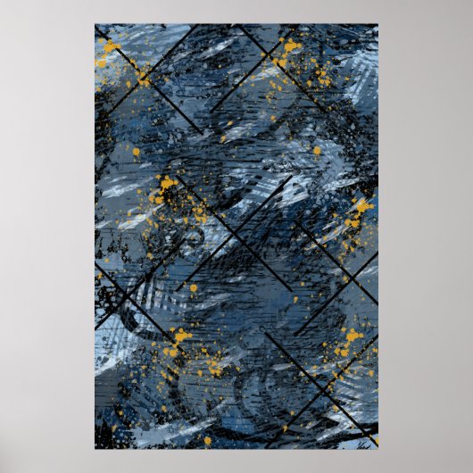 Moderne crisis Cross Poster (Voorkant)