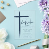 Moderne Cross Boys Bevestiging Uitnodiging (Insitu (Huwelijk))