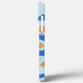 Moderne cubistische achtergrond Case-Mate iPhone case (Achterkant / Links)