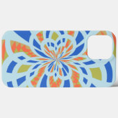 Moderne cubistische achtergrond Case-Mate iPhone case (Achterkant (horizontaal))