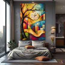 Moderne Cubistische Visie van geheugen