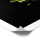 Moderne culinaire vorkkunst voor eetruimtes poster (Hoek)