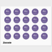 Moderne Cursieve Handgemaakte Zeepetiketten Ronde  Ronde Sticker (Vel)