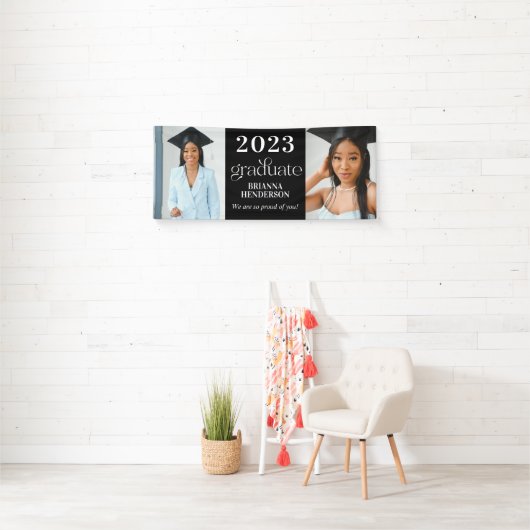 Moderne Custom Afstuderen Banner (Insitu)
