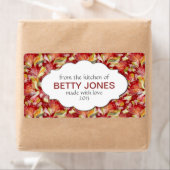 Moderne Custom DIY-inblikken, jam of productlabels Etiket (Insitu)