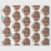 Moderne Custom Grappig Gift Verjaardagsfeestje Ker Cadeaupapier (Vlak)