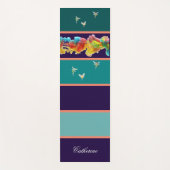 Moderne Custom Kleurrijk Yogamat (Voorkant)