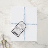 Moderne Custom Logo Barcode Retail Store Prijs Lab Cadeaulabel (Met Touw)