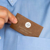 Moderne custom LOGO constructie professional Visitekaartje