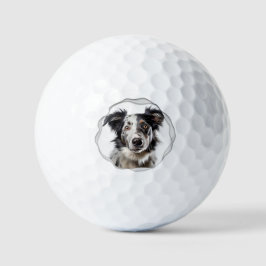 Moderne Custom Pet Dog Foto Golfballen