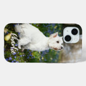 Moderne Custom Pet Photo met gepersonaliseerde die Case-Mate iPhone Case (Achterkant (horizontaal))