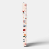 Moderne Cute Aesthetic Flower Pattern Case-Mate iPhone Case (Achterkant / Links)