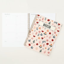 Moderne Cute Aesthetic Flower Pattern