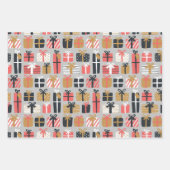 Moderne Cute Gift Inpakpapier Vel (Voorkant)