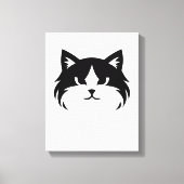 Moderne Cute Kitty Muur Kunst Decoratie (Voorkant)