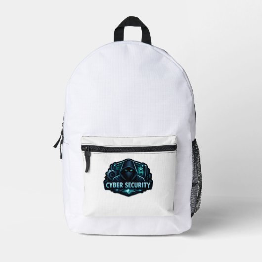 Moderne Cyber Security Shield Grafische Rugzak (Voorkant)