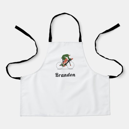 Moderne Cyclelijst van de Illustratie van het Cycl Schort (Voorkant)