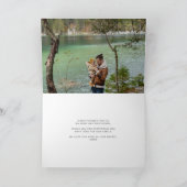 Moderne "DAD" Cutout 4 Foto Vaderdag Kaart (Binnen)