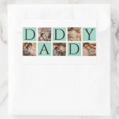 Moderne Daddy Photo Collage Sticker – Aangepaste 5 (Tas)