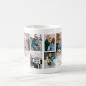 Moderne dag van fotocollage koffiemok (Center)
