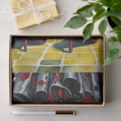 Moderne dag verachtelijk stijlvolle heks decoupage tissuepapier (Geschenk)