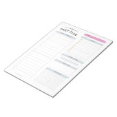 Moderne dagbouwer notitieblok (Schuin)