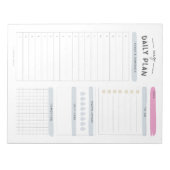 Moderne dagbouwer notitieblok (Voorkant)