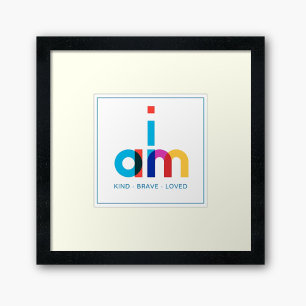 Moderne dagelijkse bevestiging Kleurrijke typograf Poster