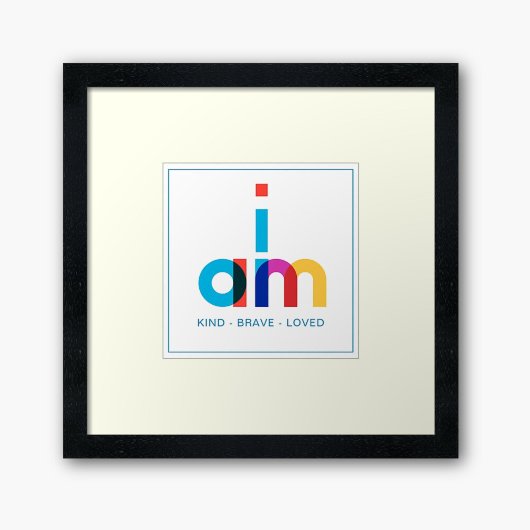 Moderne dagelijkse bevestiging Kleurrijke typograf Poster