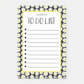 Moderne dagen om lijst uit te voeren post-it® notes (Voorkant)