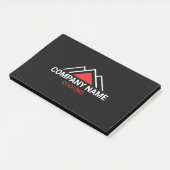Moderne dakbedekking van het Red Triangle-gebouw Q Post-it® Notes (Schuin)