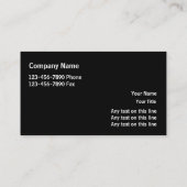 Moderne dakbedekking visitekaartje (Achterkant)