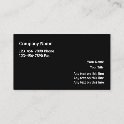 Moderne dakbedekking visitekaartje (Achterkant)